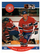 Russ Courtnall - Montreal Canadiens (NHL Hockey Card) 1990-91 Pro Set # 149 Mint