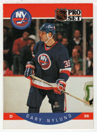 Gary Nylund - New York Islanders (NHL Hockey Card) 1990-91 Pro Set # 190 Mint
