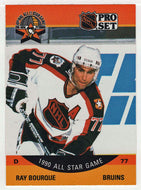 Ray Bourque - Boston Bruins - All Star Game (NHL Hockey Card) 1990-91 Pro Set # 357 Mint