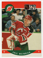 Eric Weinrich RC - New Jersey Devils (NHL Hockey Card) 1990-91 Pro Set # 622 Mint