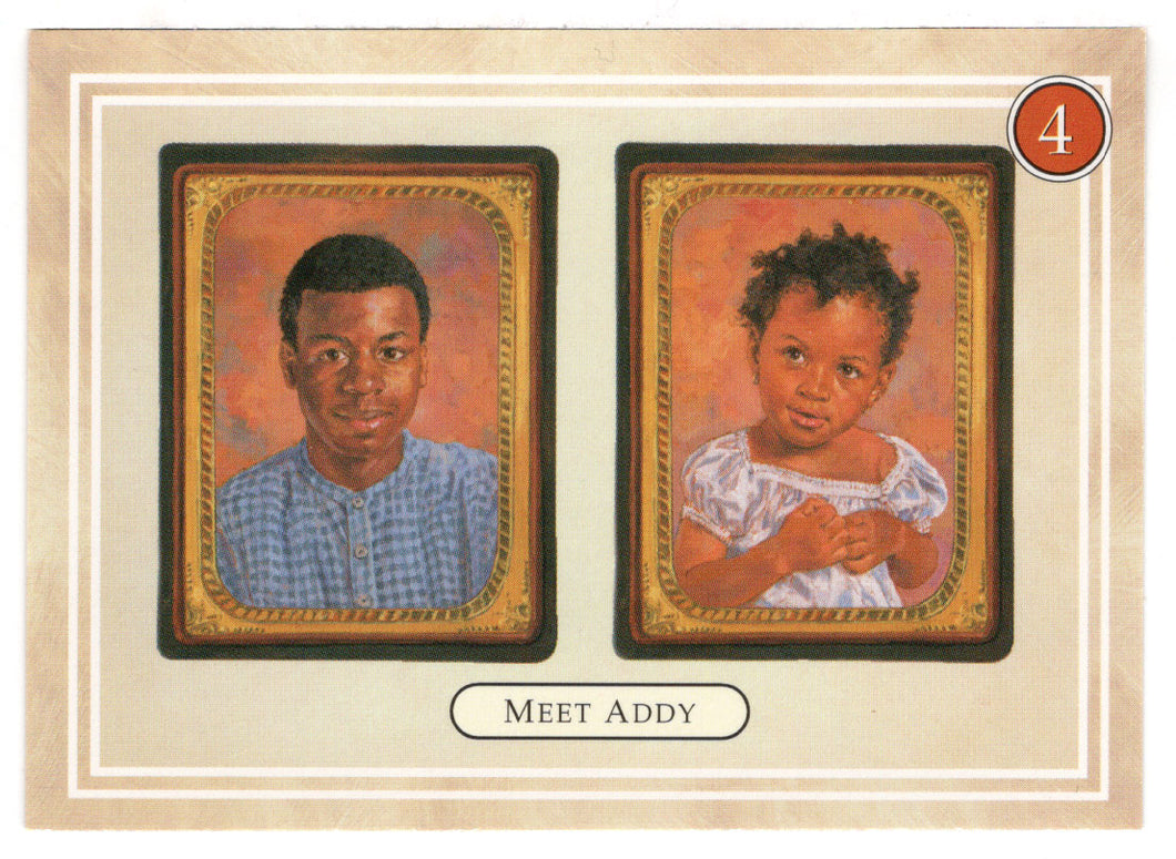 Addy - Siblings: Sam and Esther Walker - American Girl (Trading Card) # 4 - 1994 Pleasant Company - Mint