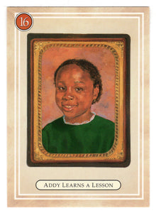 Addy - Learning a Lesson - Sarah Moore - American Girl (Trading Card) # 16 - 1994 Pleasant Company - Mint