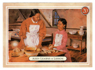 Addy - Learning a Lesson - Spelling Lesson - American Girl (Trading Card) # 20 - 1994 Pleasant Company - Mint