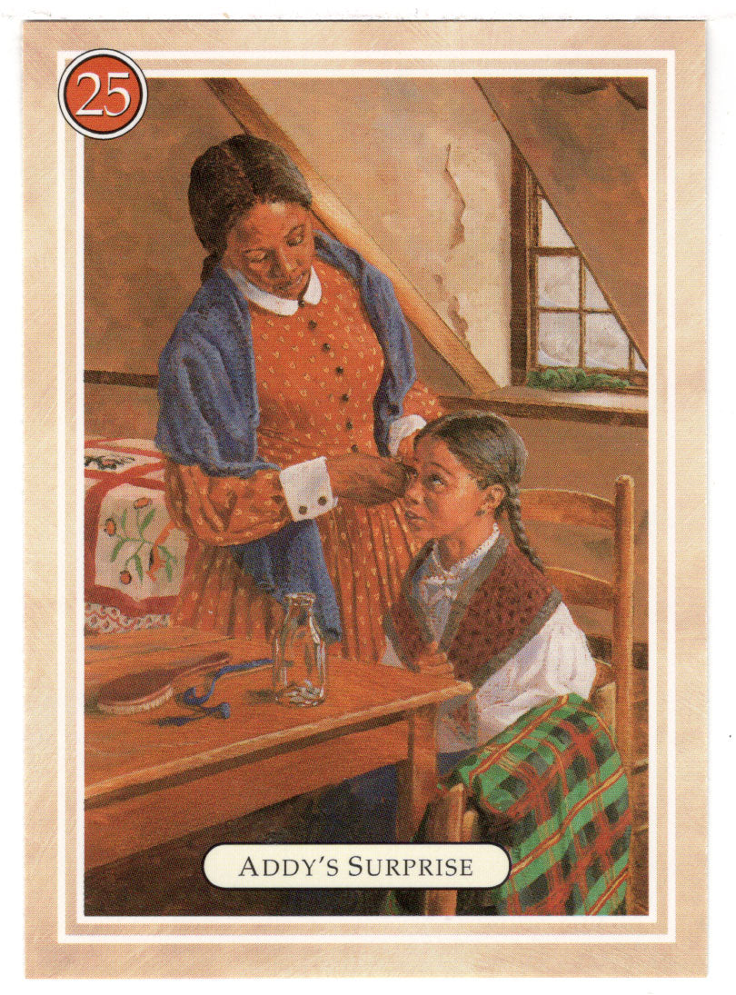 Addy - Surprise - Christmas Dreams - American Girl (Trading Card) # 25 - 1994 Pleasant Company - Mint