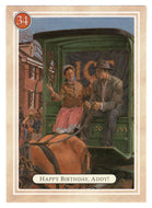 Addy - Happy Birthday - Riding With Poppa - American Girl (Trading Card) # 34 - 1994 Pleasant Company - Mint