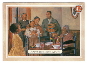 Addy - Happy Birthday - A Birthday at Last - American Girl (Trading Card) # 42 - 1994 Pleasant Company - Mint