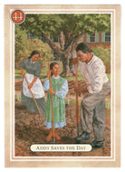 Addy - Saves the Day - Seeds of Hope - American Girl (Trading Card) # 44 - 1994 Pleasant Company - Mint