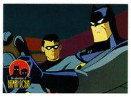 Tension in the Air (Trading Card) - Adventures of Batman & Robin - 1995 Skybox # 14 - Mint