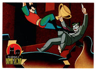 A Surprise Entrance (Trading Card) - Adventures of Batman & Robin - 1995 Skybox # 18 - Mint