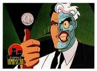Two-Face (Trading Card) - Adventures of Batman & Robin - 1995 Skybox # 33 - Mint