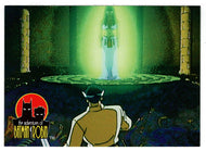 Avatar - Batman and Talia Race to the Tomb... (Trading Card) - Adventures of Batman & Robin - 1995 Skybox # 50 - Mint