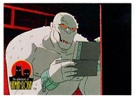 Avatar -  Over Dinner, Goliath Lets Slip... (Trading Card) - Adventures of Batman & Robin - 1995 Skybox # 59 - Mint