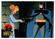 Avatar - Harley Quinn Receives an Unexpected Visitor... (Trading Card) - Adventures of Batman & Robin - 1995 Skybox # 74 - Mint