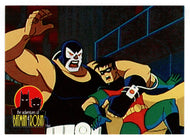 Avatar - On a Gotham City Rooftop... (Trading Card) - Adventures of Batman & Robin - 1995 Skybox # 85 - Mint