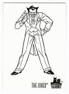 Coloring Cards - Joker (Trading Card) - Adventures of Batman & Robin - 1995 Skybox # C3 - Mint