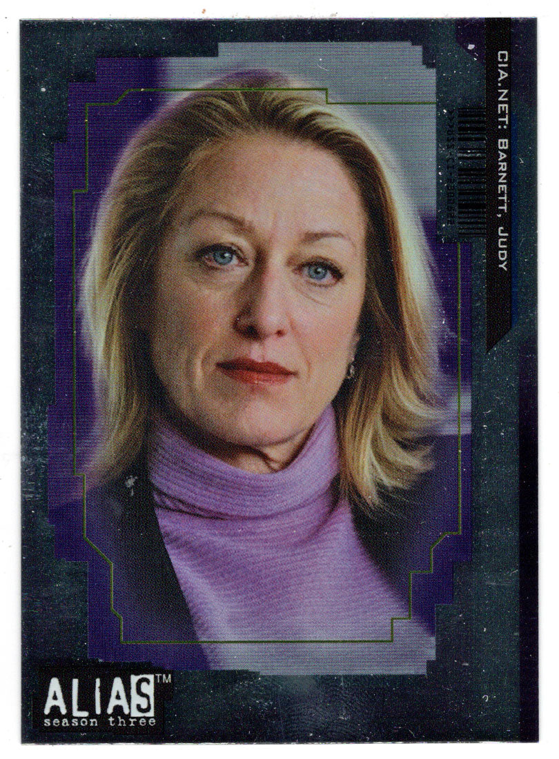 Judy Barnett - CIA (Trading Card) Alias Season Three - 2004 Inkworks # 53 - Mint