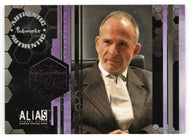 Ron Rifkin - Pieceworks Fabrics (Trading Card) Alias Season Three - 2004 Inkworks # PW-5 - Mint
