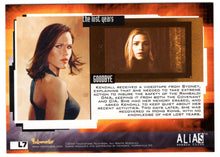 Load image into Gallery viewer, Lost Years - Puzzle Card # 7 (Trading Card) Alias Season Three - 2004 Inkworks # L-7 - Mint
