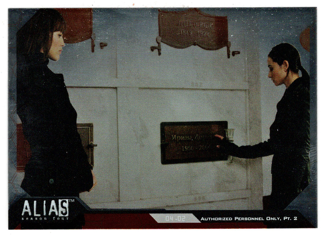 Mourning (Trading Card) Alias Season Four - 2006 Inkworks # 5 - Mint