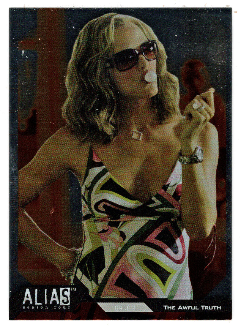 Undercover (Trading Card) Alias Season Four - 2006 Inkworks # 6 - Mint