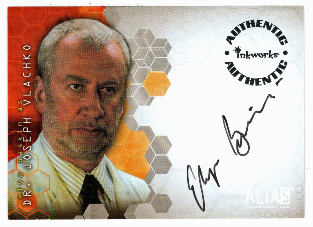 Dr. Vlachko - Elya Baskin - Autographs (Trading Card) Alias Season Four - 2006 Inkworks # A-36 - Mint