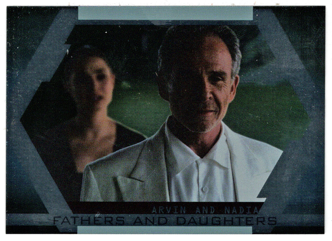 Arvin and Nadia - Box-Loaders - Fathers and Daughters (Trading Card) Alias Season Four - 2006 Inkworks # BL3 - Mint