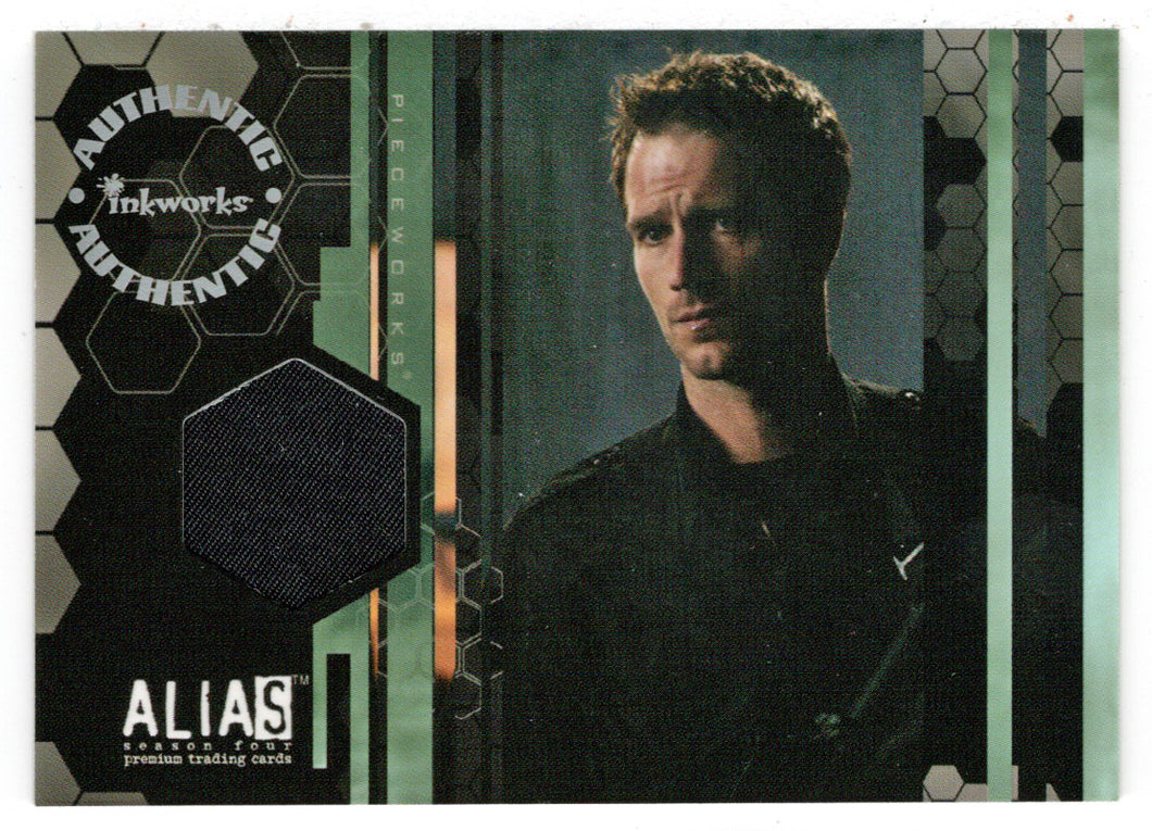 Michael Vartan - Pieceworks Fabrics (Trading Card) Alias Season Four - 2006 Inkworks # PW-7 - Mint