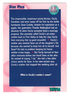 Trivia - What is Cecily's Mother's Name? - (Trading Card) All My Children - 1991 Star Pics # 41 - Mint