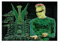 Chromium Animaction - The Riddler (Trading Card) - Batman Forever - 1995 Fleer Ultra # 8 - Mint