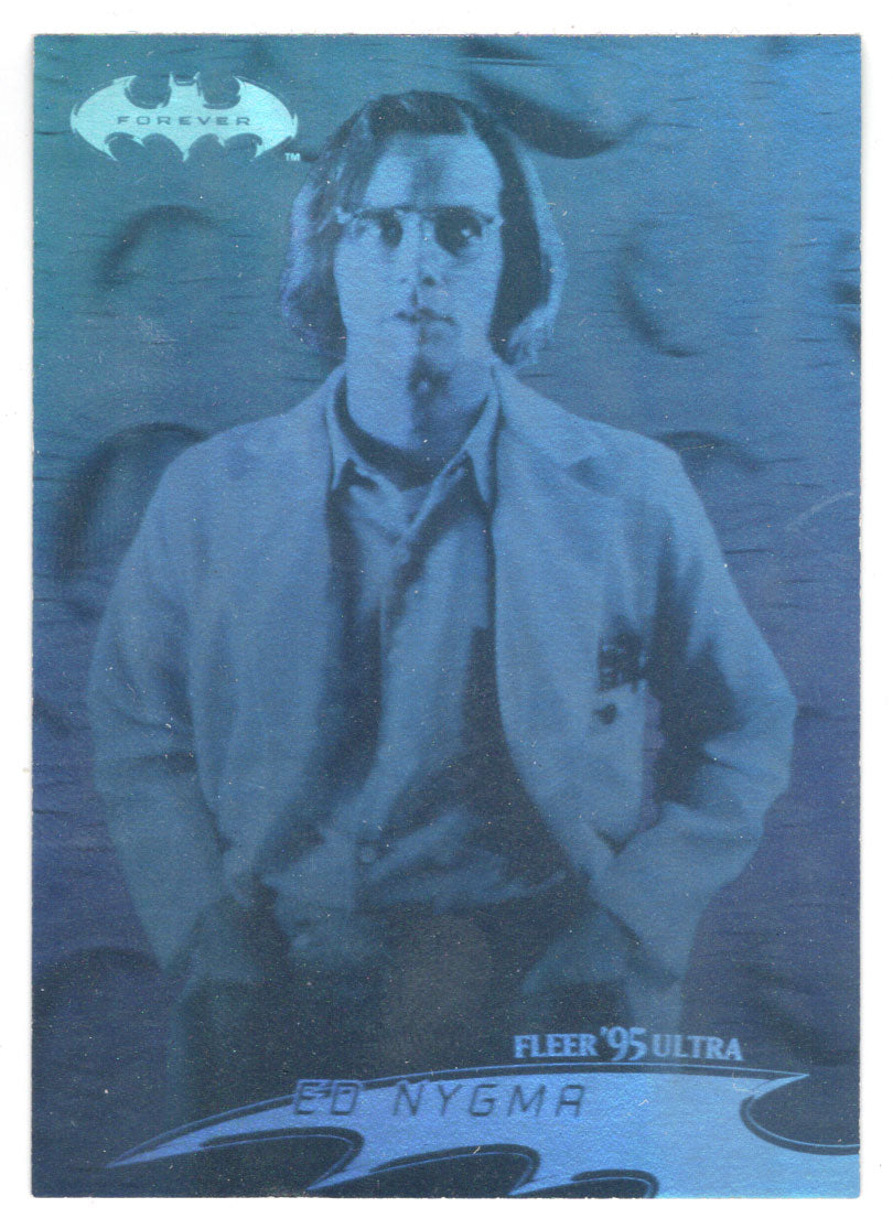 Holograms - Ed Nygma (Trading Card) - Batman Forever - 1995 Fleer Ultra # 3 - Mint