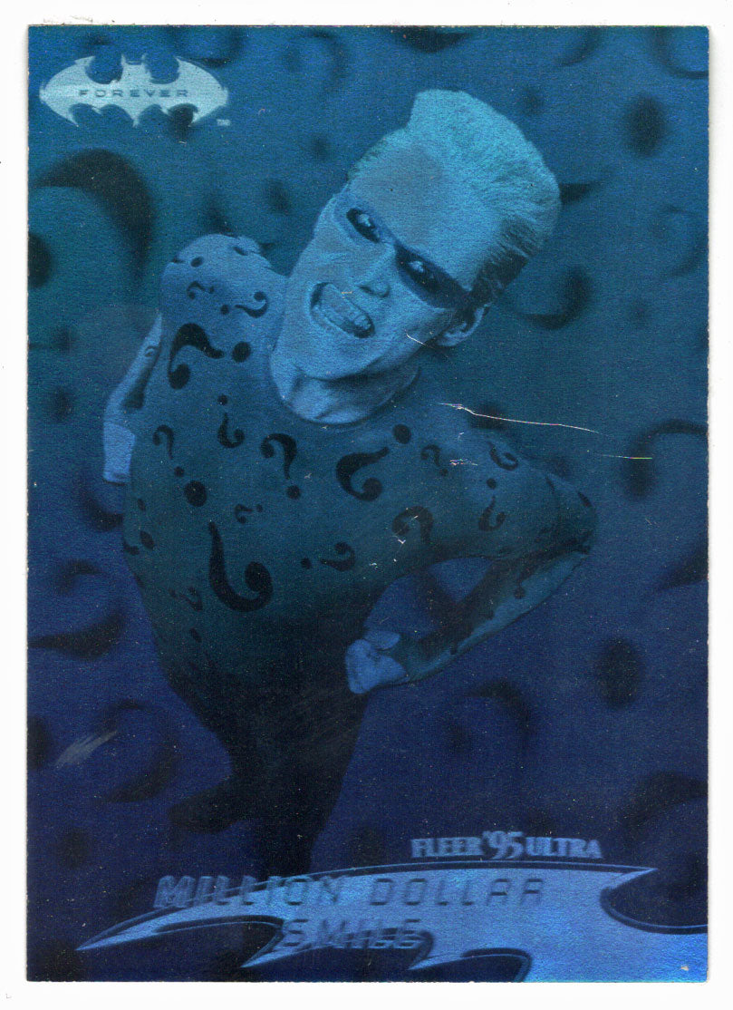 Holograms - Million Dollar Smile (Trading Card) - Batman Forever - 1995 Fleer Ultra # 15 - Mint