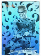 Holograms - Criminal Genius (Trading Card) - Batman Forever - 1995 Fleer Ultra # 21 - Mint