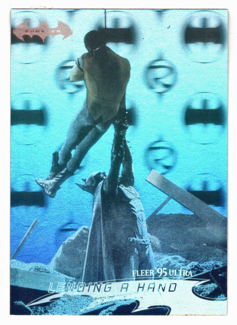 Holograms - Lending a Hand (Trading Card) - Batman Forever - 1995 Fleer Ultra # 30 - Mint