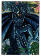 Swinging into Action (Trading Card) - Batman Forever Metal - 1995 Fleer Ultra # 8 - Mint
