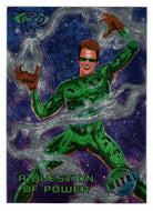A Question of Power (Trading Card) - Batman Forever Metal - 1995 Fleer Ultra # 16 - Mint