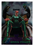 Brain Power (Trading Card) - Batman Forever Metal - 1995 Fleer Ultra # 17 - Mint