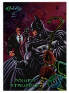 Power Struggle (Trading Card) - Batman Forever Metal - 1995 Fleer Ultra # 49 - Mint