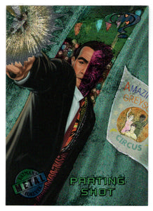 Parting Shot (Trading Card) - Batman Forever Metal - 1995 Fleer Ultra # 60 - Mint