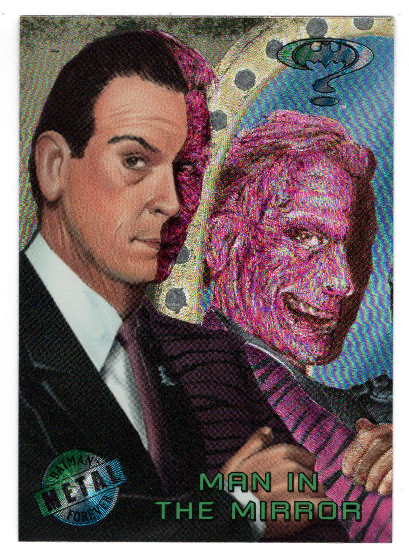 Man in the Mirror (Trading Card) - Batman Forever Metal - 1995 Fleer Ultra # 61 - Mint
