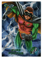 Sure Footing (Trading Card) - Batman Forever Metal - 1995 Fleer Ultra # 66 - Mint