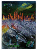 City Escape (Trading Card) - Batman Forever Metal - 1995 Fleer Ultra # 74 - Mint
