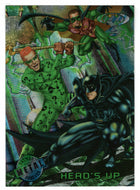 Head's Up (Trading Card) - Batman Forever Metal - 1995 Fleer Ultra # 82 - Mint