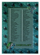 Checklist (Trading Card) - Batman Forever Metal - 1995 Fleer Ultra # 100 - Mint