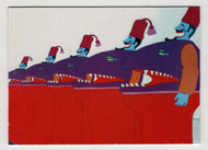 It Took a Year to Make The Yellow Submarine (Trading Card) The Beatles Yellow Submarine - Large Photo Card Format - 1999 Comic Images # 9 - Mint