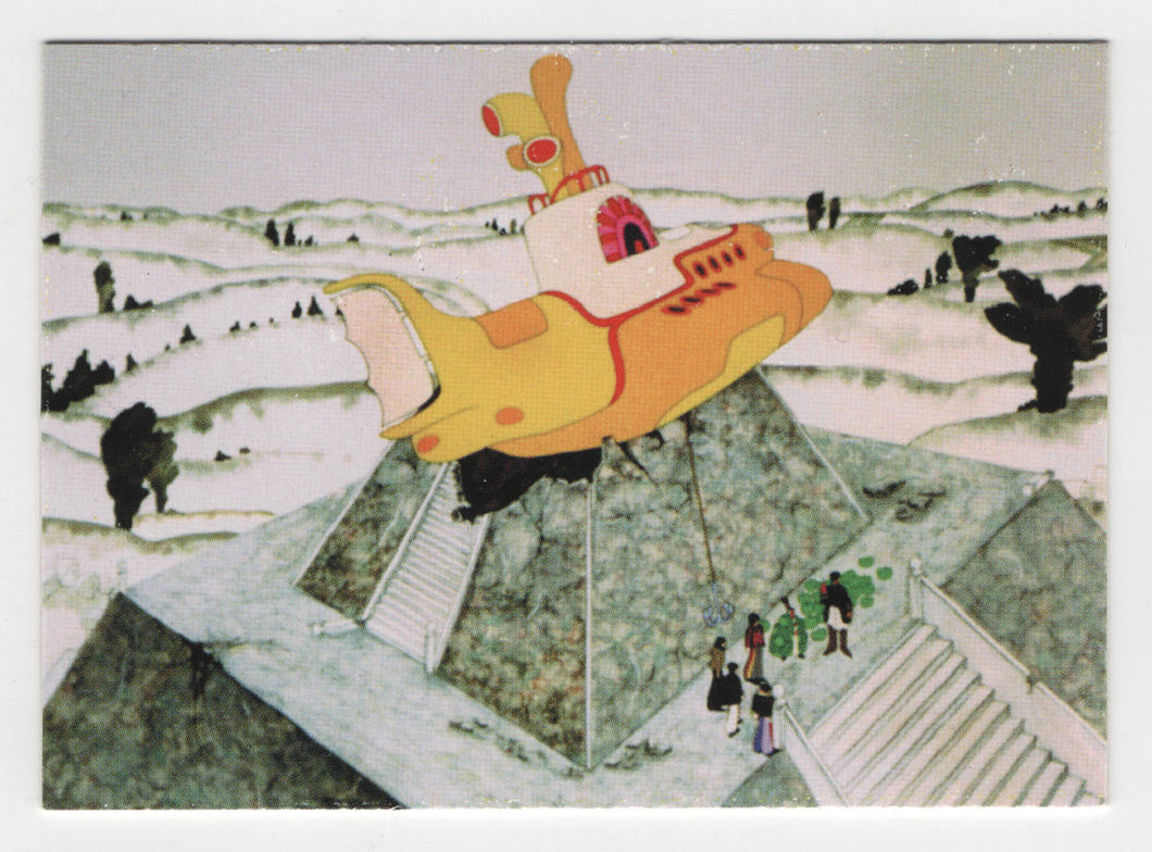 The Yellow Submarine Goes Off with Old Fred Inside (Trading Card) The Beatles Yellow Submarine - 1999 Comic Images # 50 - Mint