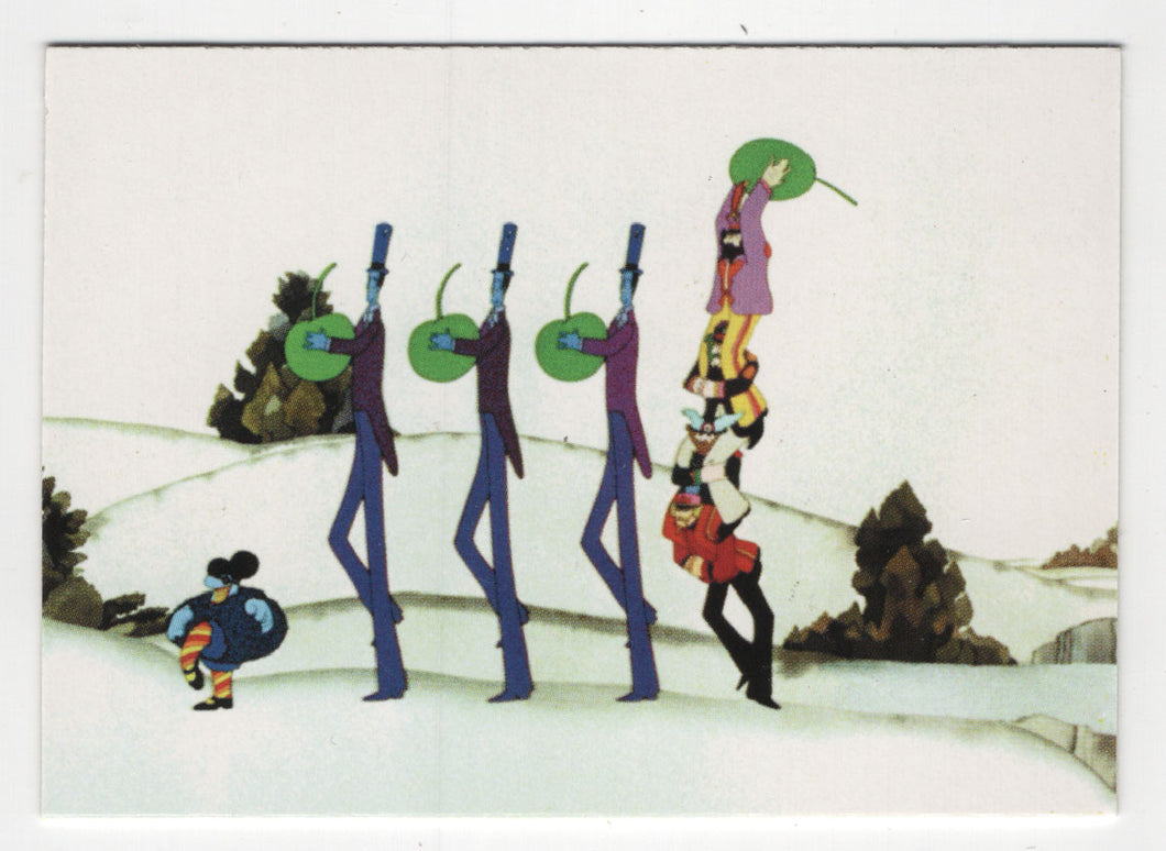 Although Yellow Submarine is an Animated Movie (Trading Card) The Beatles Yellow Submarine - Large Photo Card Format - 1999 Comic Images # 54 - Mint