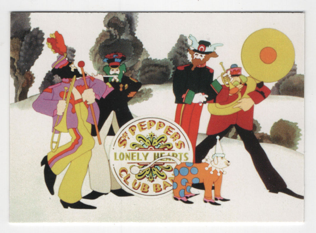 Yellow Submarine was Mostly Assembled (Trading Card) The Beatles Yellow Submarine - 1999 Comic Images # 57 - Mint