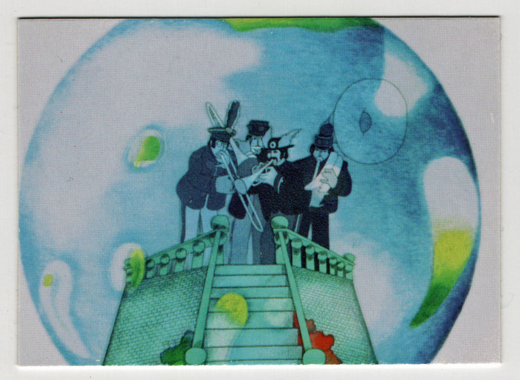 The Release of Yellow Submarine in 1968 (Trading Card) The Beatles Yellow Submarine - 1999 Comic Images # 67 - Mint
