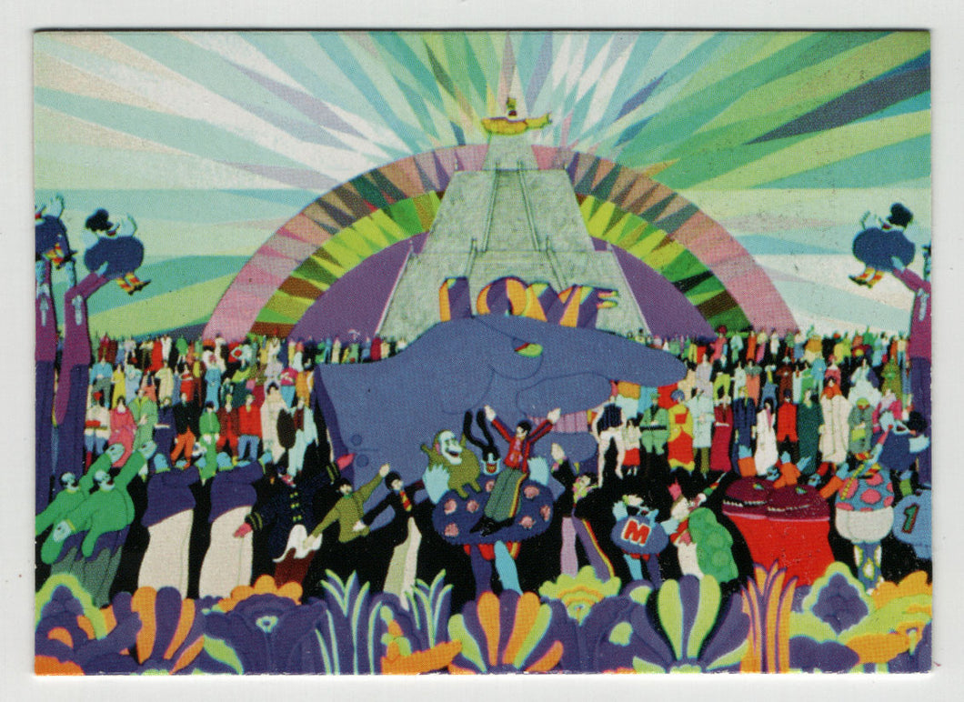 I Think It's a Classic Film (Trading Card) The Beatles Yellow Submarine - Large Photo Card Format - 1999 Comic Images # 72 - Mint