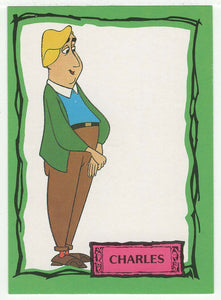 Charles - Beetlejuice - 1990 Dart Flipcards # 4 - Mint